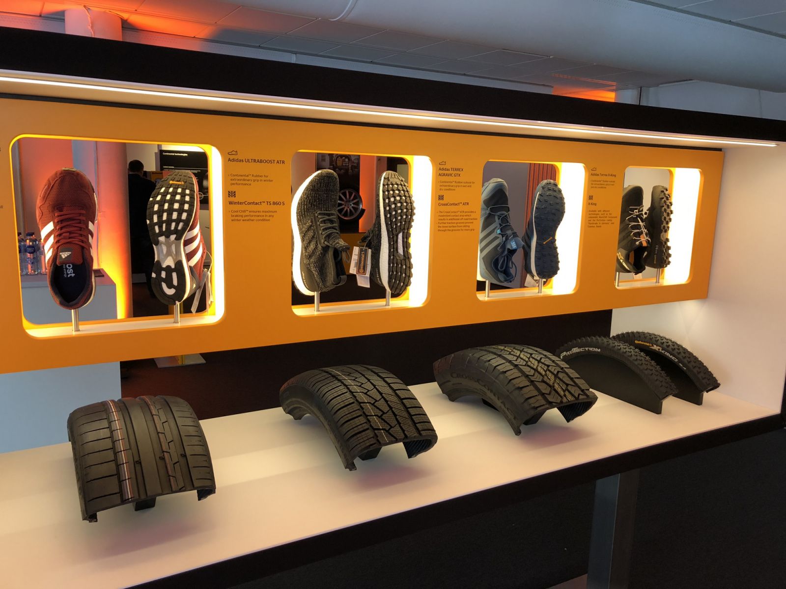 Adidas и Continental объединяются для создания спортивной обуви